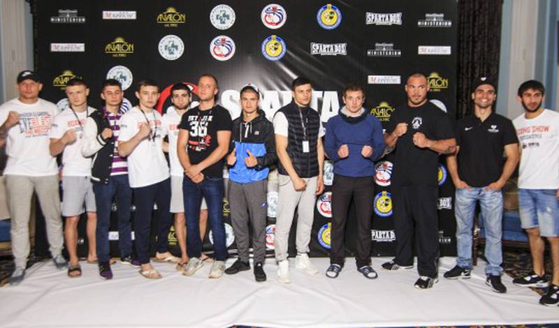 Участники турнира Sparta boxing promotions в Одессе