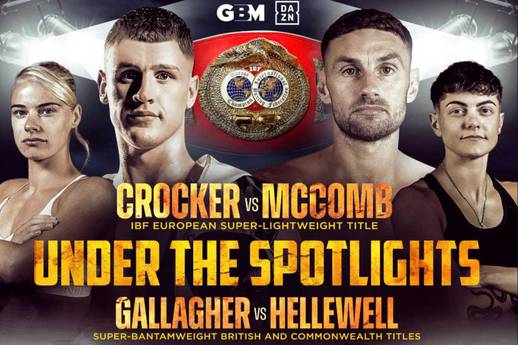 Ben Crocker vs Sean McComb Undercard - Vollständige Fight Card Liste, Zeitplan, Running Order
