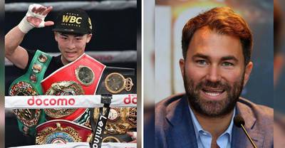 El jefe de Matchroom, Eddie Hearn, critica el récord del mejor boxeador: "No cuadra"