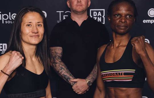What time is Nina Hughes vs Nicholine Achieng tonight? Ringwalks, schedule, streaming links