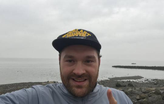 Fury says he’s 350 pounds but ‘moved on from dark and scary place’