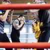 Usyk hielt eine offene Trainingseinheit ab 6