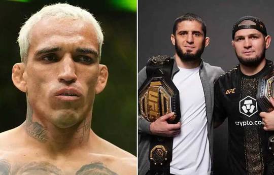 Oliveira hält seine Erfolgsbilanz für besser als die von Khabib und Makhachev