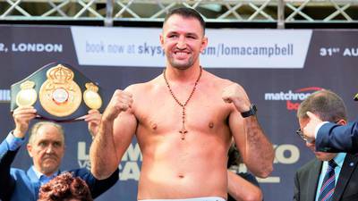 Hughie Fury wil vechten in Saoedi-Arabië