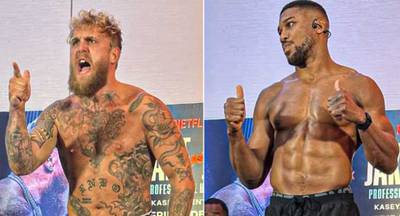 Joshua gegen Paul: Wiegeergebnisse