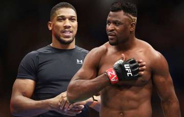 O parceiro de treino de Joshua fez uma previsão para o seu combate com Ngannou