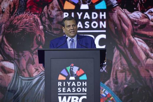 The head of the WBC has spoken out about Al Al-Sheikh and White's new boxing league