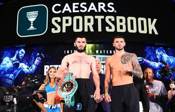 Beterbiev and Smith were weighed in