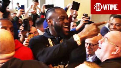 Fury and Wilder meet in Belfast (video)