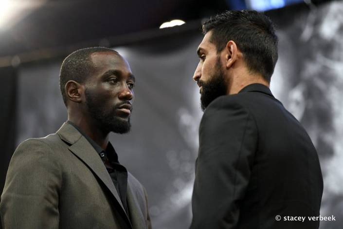 Crawford vs Khan. Final presser before the fight (photos + video)