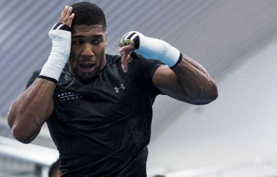 Joshua commented on the change of coach before the fight with Wallin