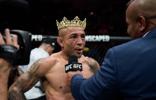 Aldo: "Maybe I can be a champion again."