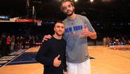 Ломаченко и Конлан посетили игру Нью-Йорк Никс