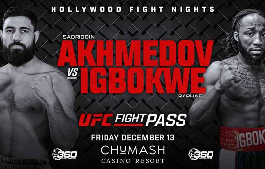 What time is Sadriddin Akhmedov vs Raphael Igbokwe tonight? Ringwalks, schedule, streaming links