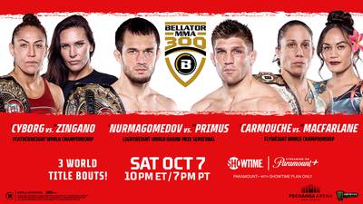 Результаты турнира Bellator 300