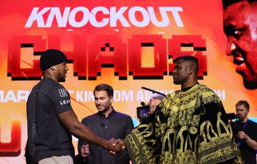 Ngannou mostrou como se prepara para enfrentar Joshua (vídeo)