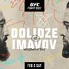 UFC Fight Night 235. Dolidze vs. Imavov : carte des combats du tournoi