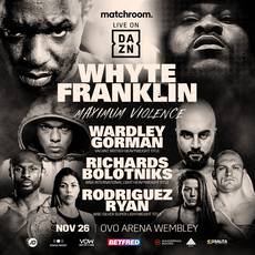 White Franklin officially November 26 in London