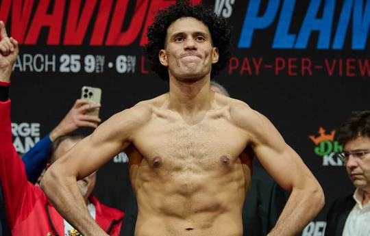 Benavidez had an offer to fight Crawford at the middleweight limit