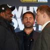 Whyte and Povetkin meet at the press conference 8