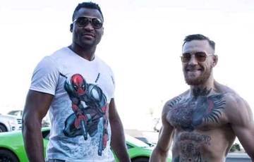 Ngannou appreciated the advice McGregor gave before the fight with Fury