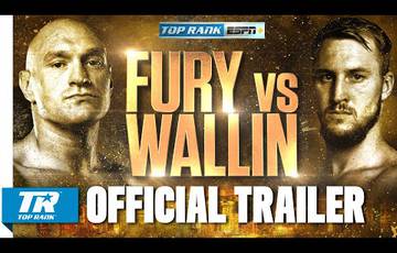 Fury vs Wallin. Official trailer