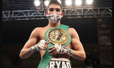 Sampson Boxing assinou contrato com o invicto Bryan "Latino" Acosta