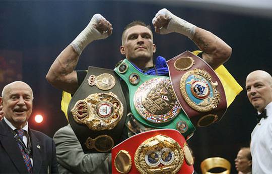 Usyk to meet Takam in May?