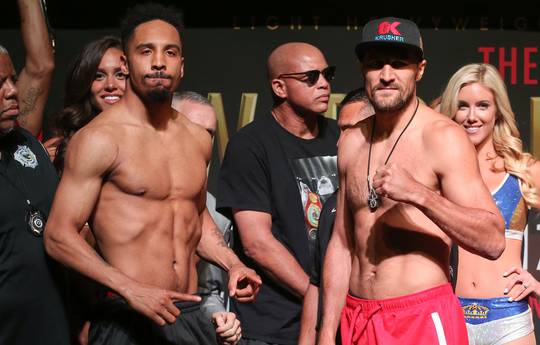 Andre Ward 175, Sergey Kovalev 175