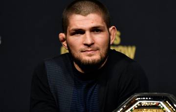 Khabib: "It would be great if Makhachev would finish Dos Anjos"