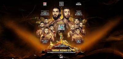 Mourad Aliev vs Davide Brito Undercard - Full Fight Card List, Schedule, Running Order