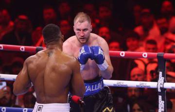 Wallin speaks out for the first time about his defeat to Joshua