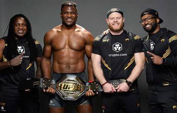 Ngannou brought his coach to tears