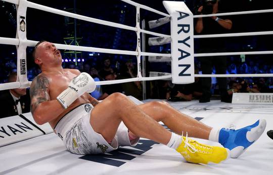 Atlas spoke about the scandalous strike of Dubois in the fifth round of the fight with Usyk