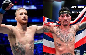 Bookmakers have named the favorite for the Gaethje-Holloway fight