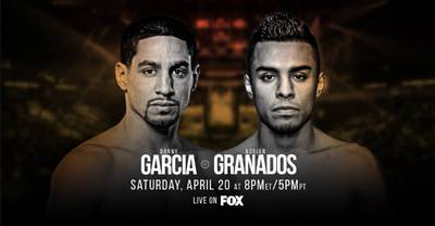 Garcia vs Granados, Ruiz vs Dimitrenko. Where to watch live