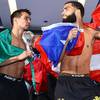 Zepeda and Vargas get into a scuffle at the weigh-in 3