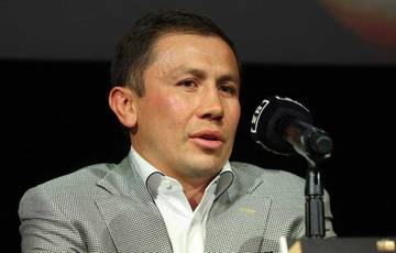 Golovkin on returning to the ring: "All in good time."