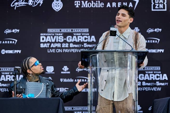 Davis and Garcia held their second press conference