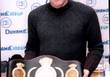 Виталий Цыпко с поясом Интерконтинентального чемпиона WBA