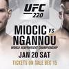 Файткард турнира UFC 220