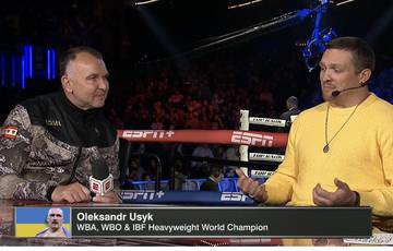 Usyk on Fury-Chisora ​​3: "Why is he doing this?"