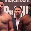 Chisora ​​and Parker were weighed 14