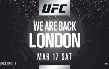 UFC to stage tournament in London on March 16