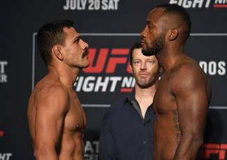 UFC On ESPN 4  Dos Anjos vs Edwards: результаты и видео взвешивания