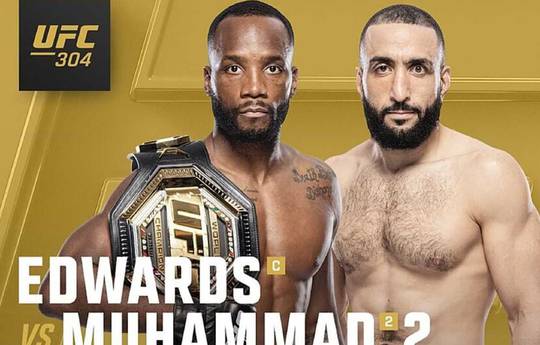 UFC 304 - Weddenschappen, voorspelling: Edwards vs Mohammed