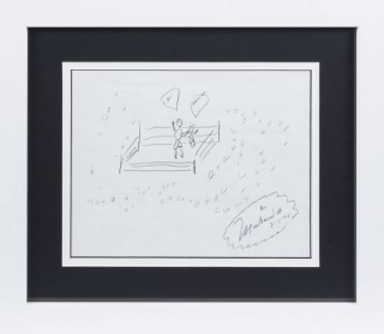 Muhammad Ali drawings to be auctioned