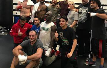 Kiladze trains at Freddie Roach gym