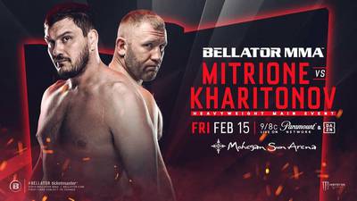 Bellator 215: Mitrione - Kharitonov. Where to watch live