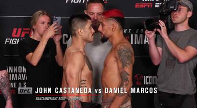 ¿A qué hora es UFC en ESPN 57 esta noche? Castaneda vs Marcos - Hora de inicio, Horarios, Fight Card